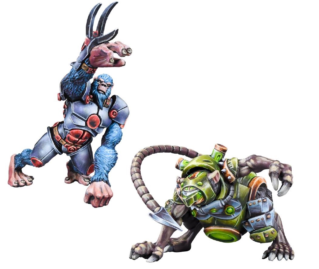 OVERDRIVE: RIVAL PACK: GNAW VS ALPHA SIMIAN 