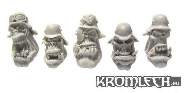 Kromlech Conversion Bitz: OW2 Orc Veterans in Helmets (10) 