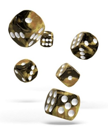 Oakie Doakie 12D6 16MM Dice: Gemidice Hornet 
