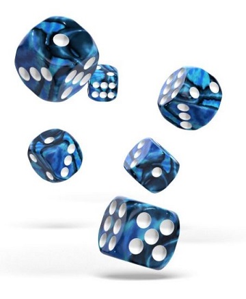 Oakie Doakie 12D6 16MM Dice: Gemidice Twilight Stone 