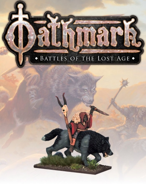 Oathmark: Bailbone, Goblin Wolf Rider Shaman 