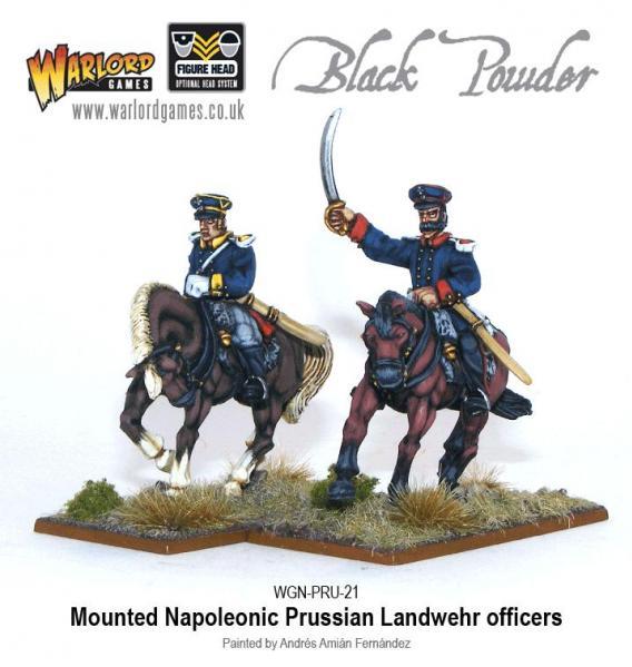 Black Powder: Prussian Landwehr: Officer Mounted 