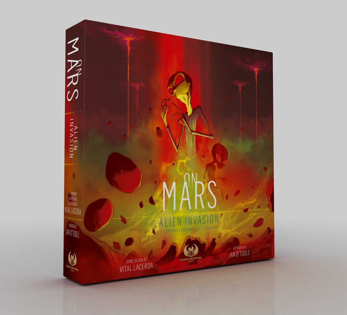 On Mars: Alien Invasion 