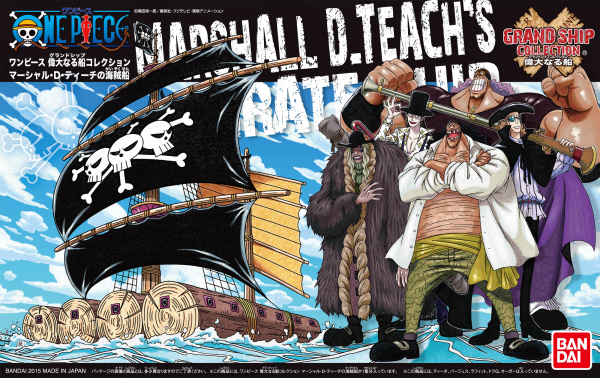 One Piece Grand Ship Collection: Marshall D Teachs Ship 