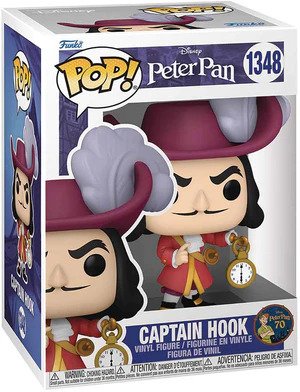 POP! Disney: Peter Pan # 1348: Hook (70th Anniversary) 