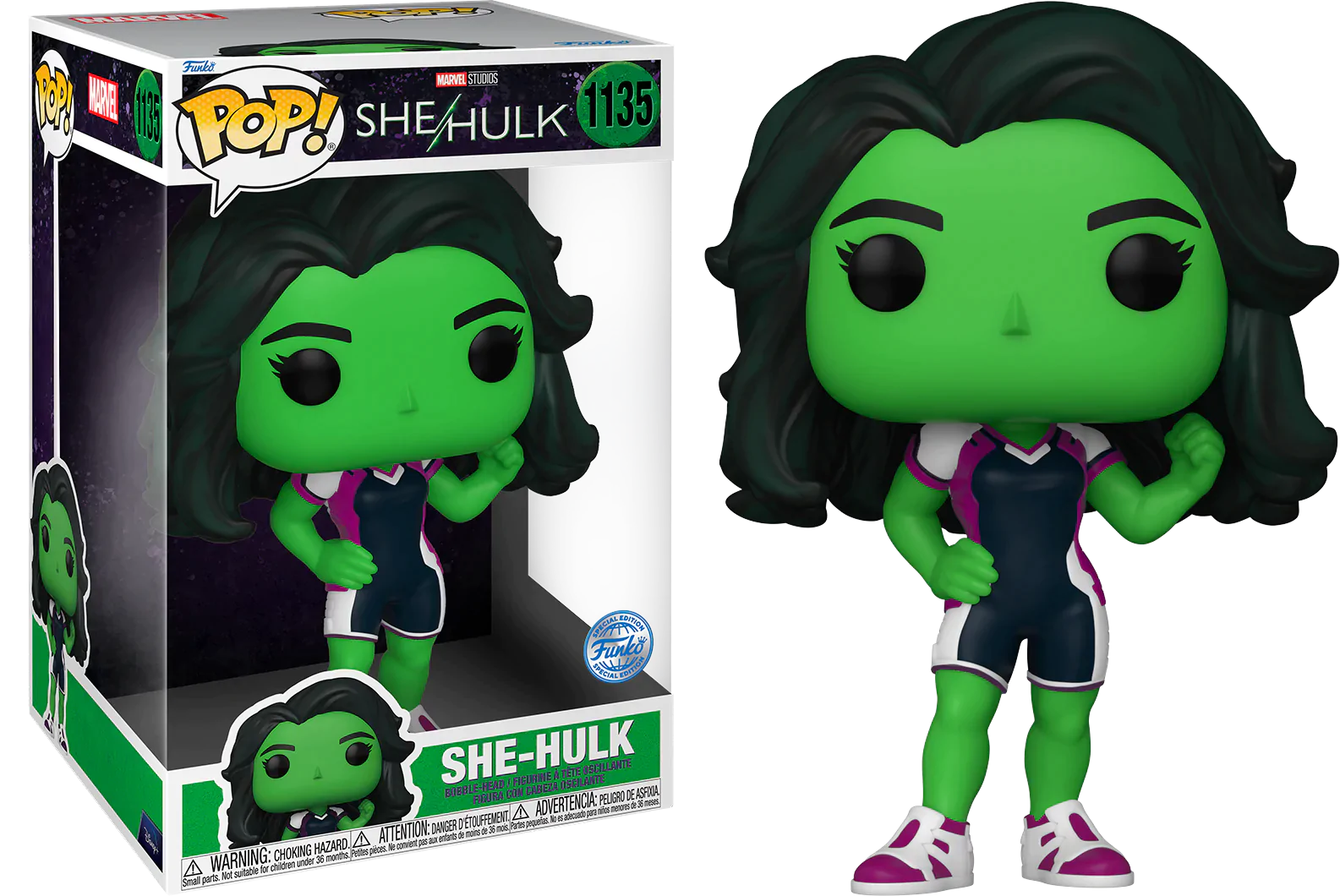 POP! MARVEL She-Hulk (1135): She Hulk 10" 
