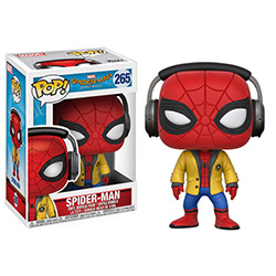 POP! MARVEL 265: Spider-Man: Homecoming: Spider-Man With Headphones 