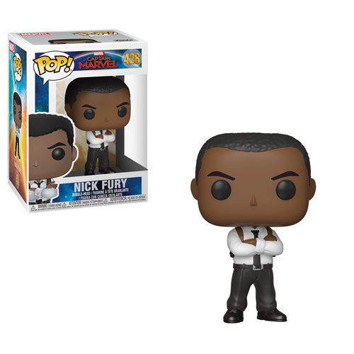 POP! Marvel 428: Captain Marvel - Nick Fury 