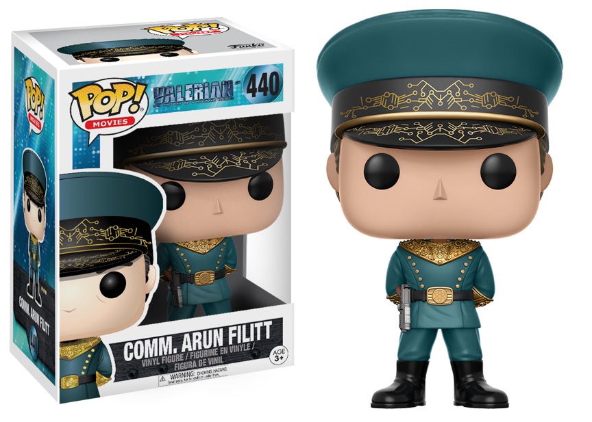 POP! Movies 440: Valerian- Commander Arun Filitt 