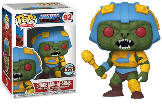 POP! Retro Toys 92: Masters of the Universe - Snake Man-At-Arms Specialty Series 