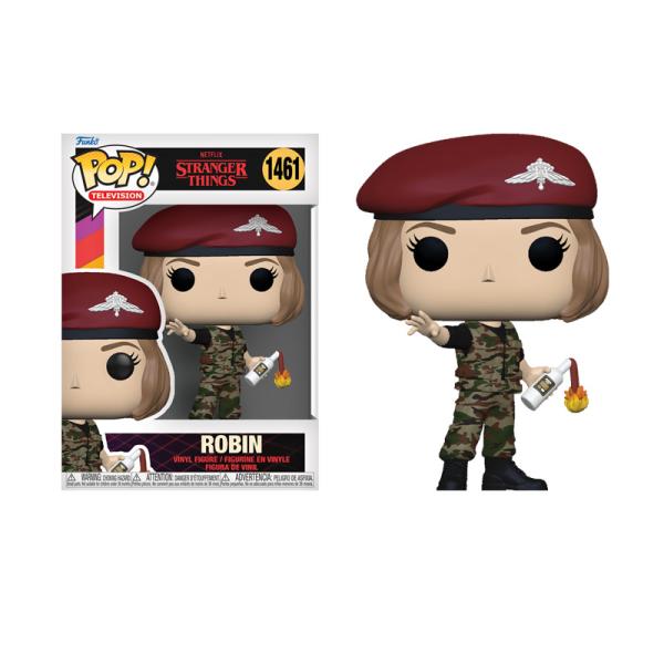 POP! Television (1461): Stranger Things: Hunter Robin (With Cocktail) 