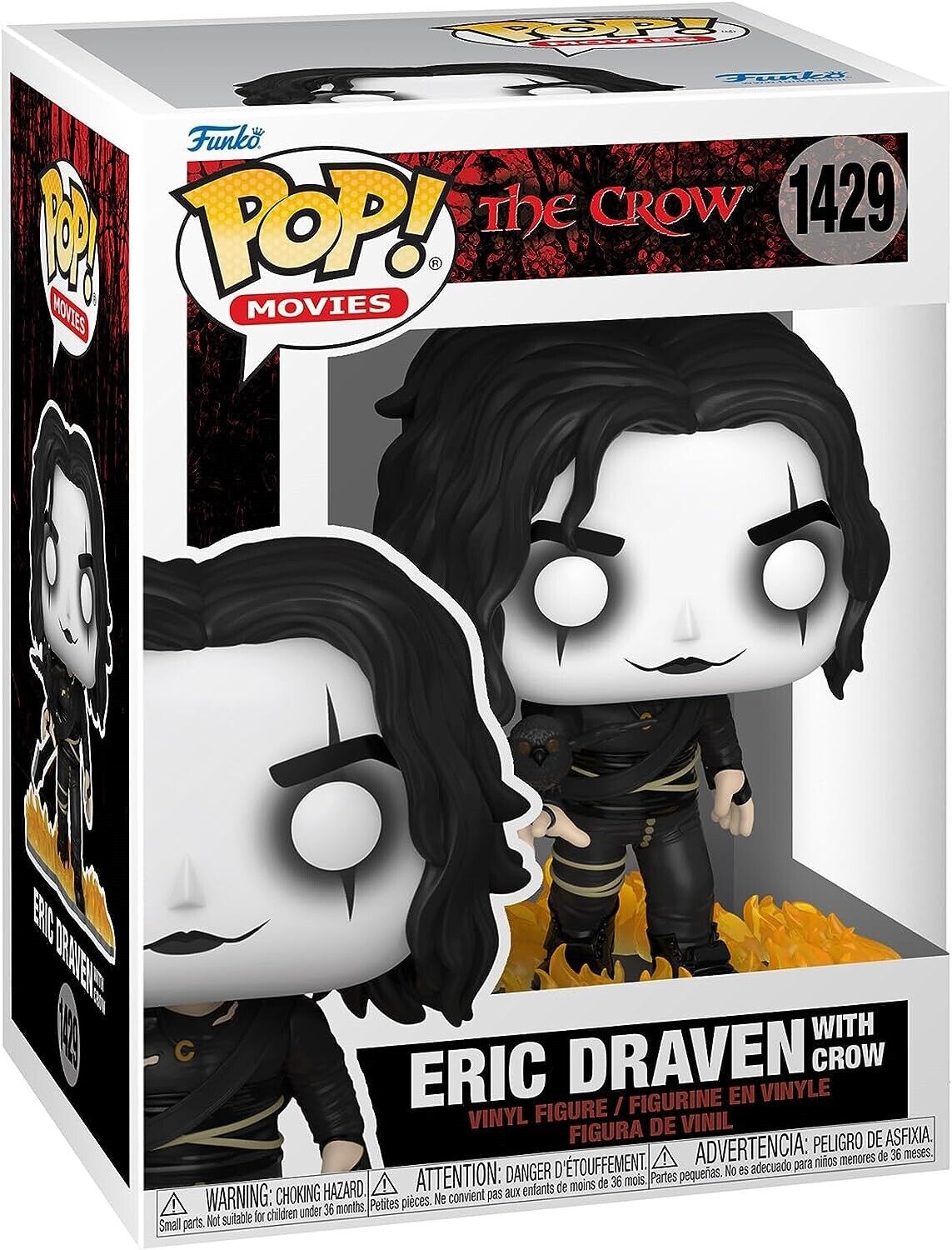 POP! The Crow #1429: Eric Draven with Crow 