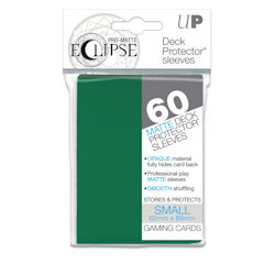 PRO-Matte Eclipse Standard Japanese Deck Protector Sleeves: Forest Green 