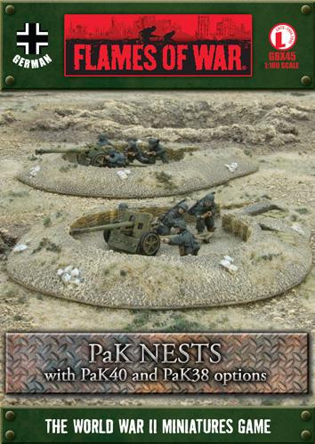 Flames of War: German: PaK Nests 