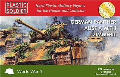 Plastic Soldier Company: 1/72 German: Panther Ausf A with Zimmerit 