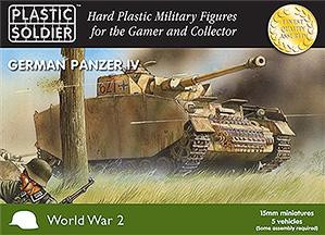 Plastic Soldier Company: 15mm German: Panzer IV Tank 
