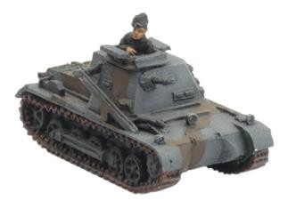 Flames of War: German: Panzerbefehlswagon - Panzer I Command (x2) 