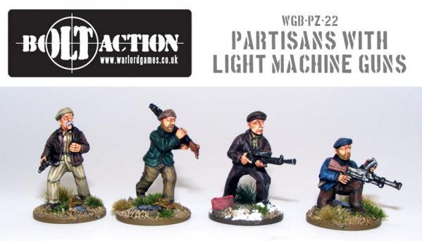 Bolt Action: Partisans with Light Machine Guns Band 