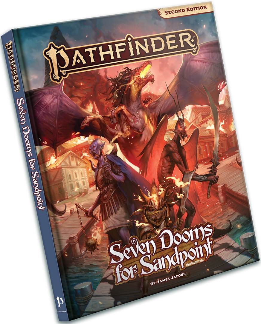 Pathfinder 2E Adventure Path: Seven Dooms For Sandpoint (HC) 