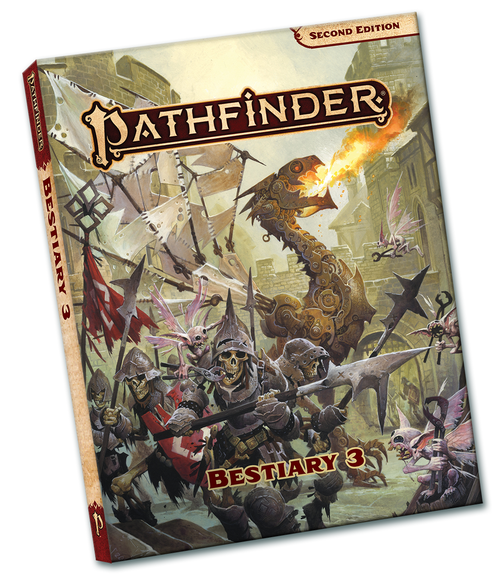 Pathfinder 2E: BESTIARY 3 POCKET EDITION 