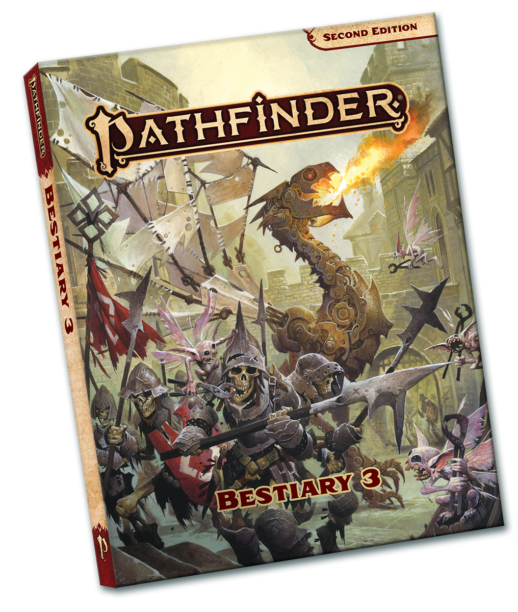 Pathfinder 2E: BESTIARY 3 POCKET EDITION 