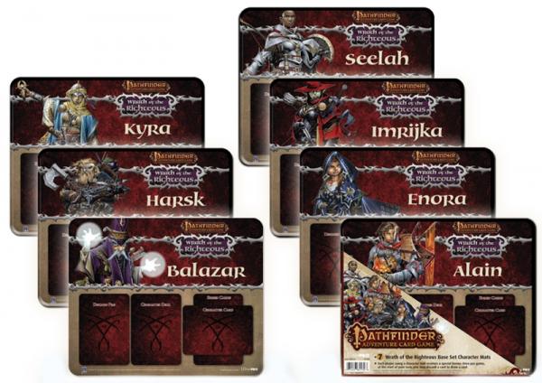 Pathfinder Adventure Card Game: Wrath of the Righteous- Base Set Character Mats 