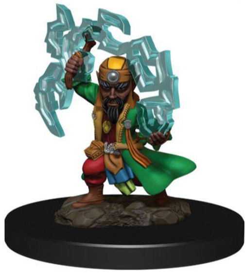 Pathfinder Battles: PREMIUM PAINTED FIGURES - GNOME SORCERER MALE 