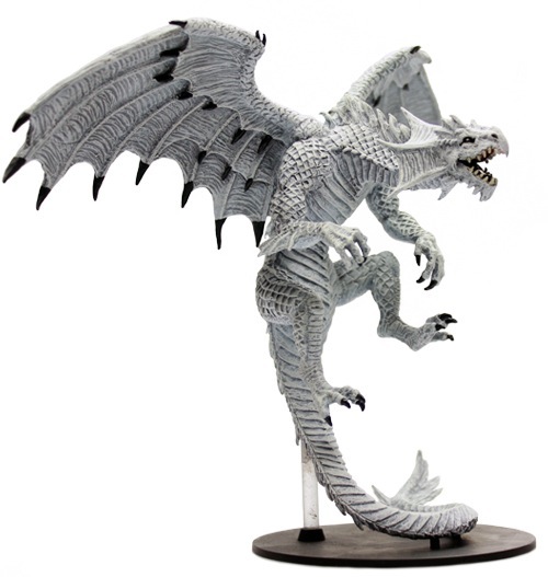 Pathfinder Battles: Reign of Winter- Gargantuan White Dragon 