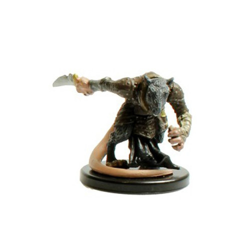 Pathfinder Battles: Skull & Shackles- #009 Wererat (C) 