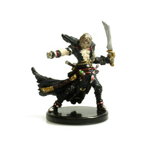 Pathfinder Battles: Skull & Shackles- #042 Seltyiel, Half-Elf Magus (R) 