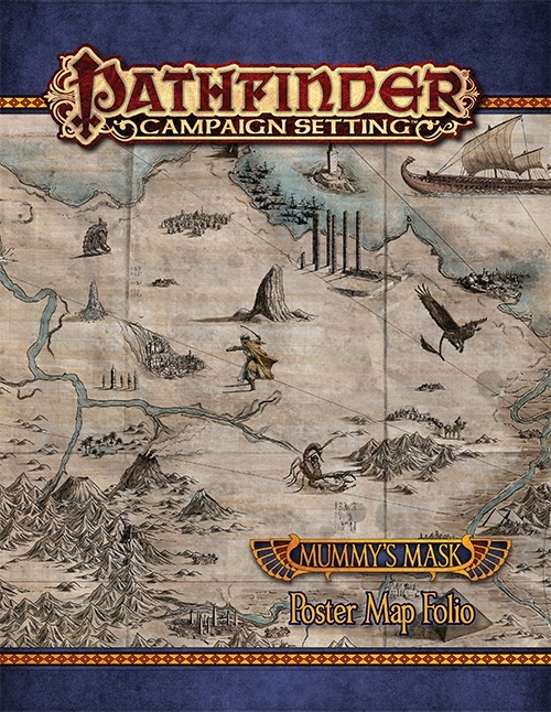 Pathfinder Campaign Setting: Mummys Mask Poster Map Folio 