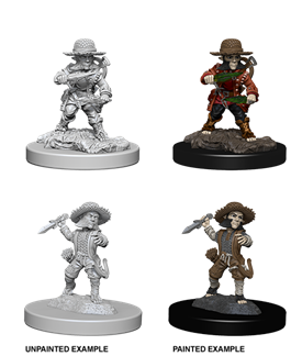 Pathfinder Deep Cuts: MALE HALFLING ROGUE 