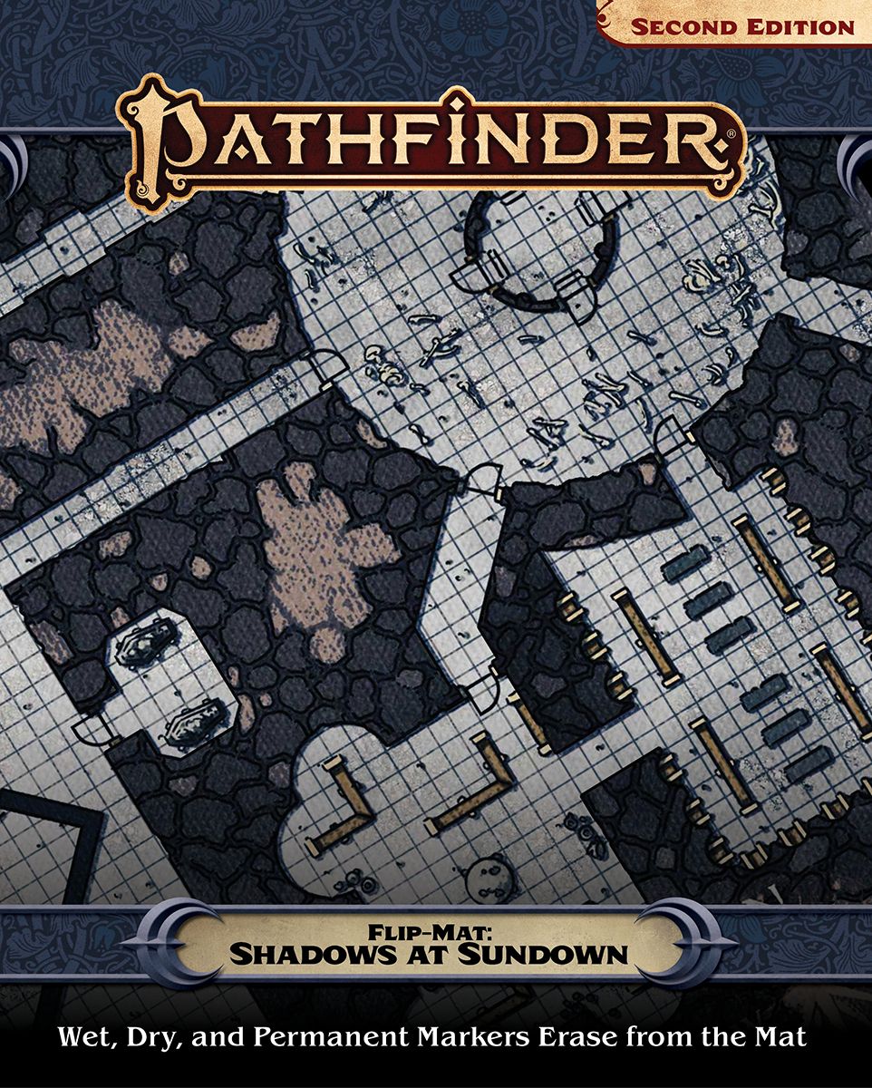 Pathfinder Flip-Mat 2E: Shadows at Sundown 