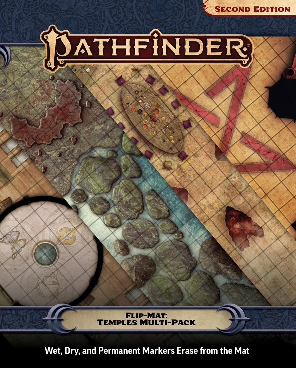 Pathfinder Flip-Mat 2E: Temples Multi-Pack 