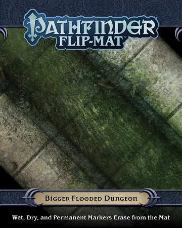 Pathfinder Flip-Mat: Bigger Flooded Dungeon  