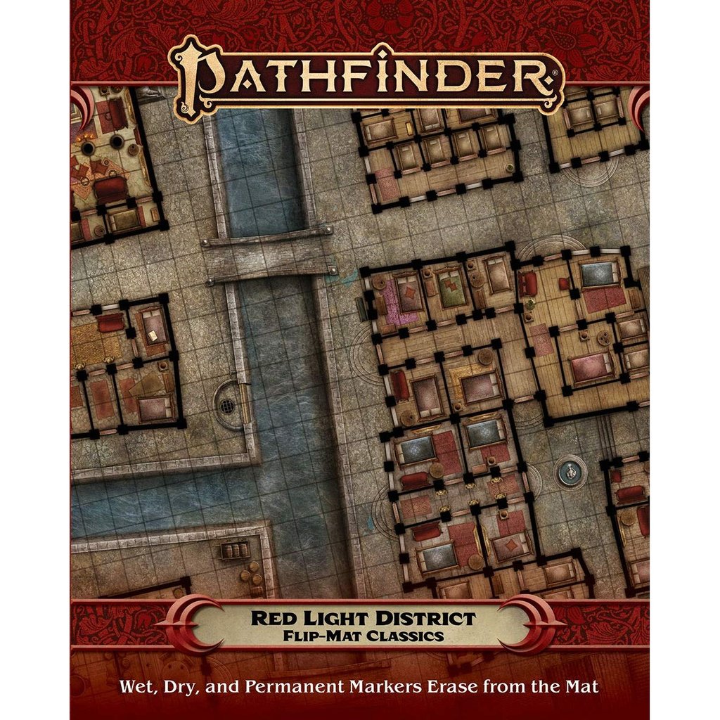 Pathfinder Flip-Mat Classics: Red Light District 
