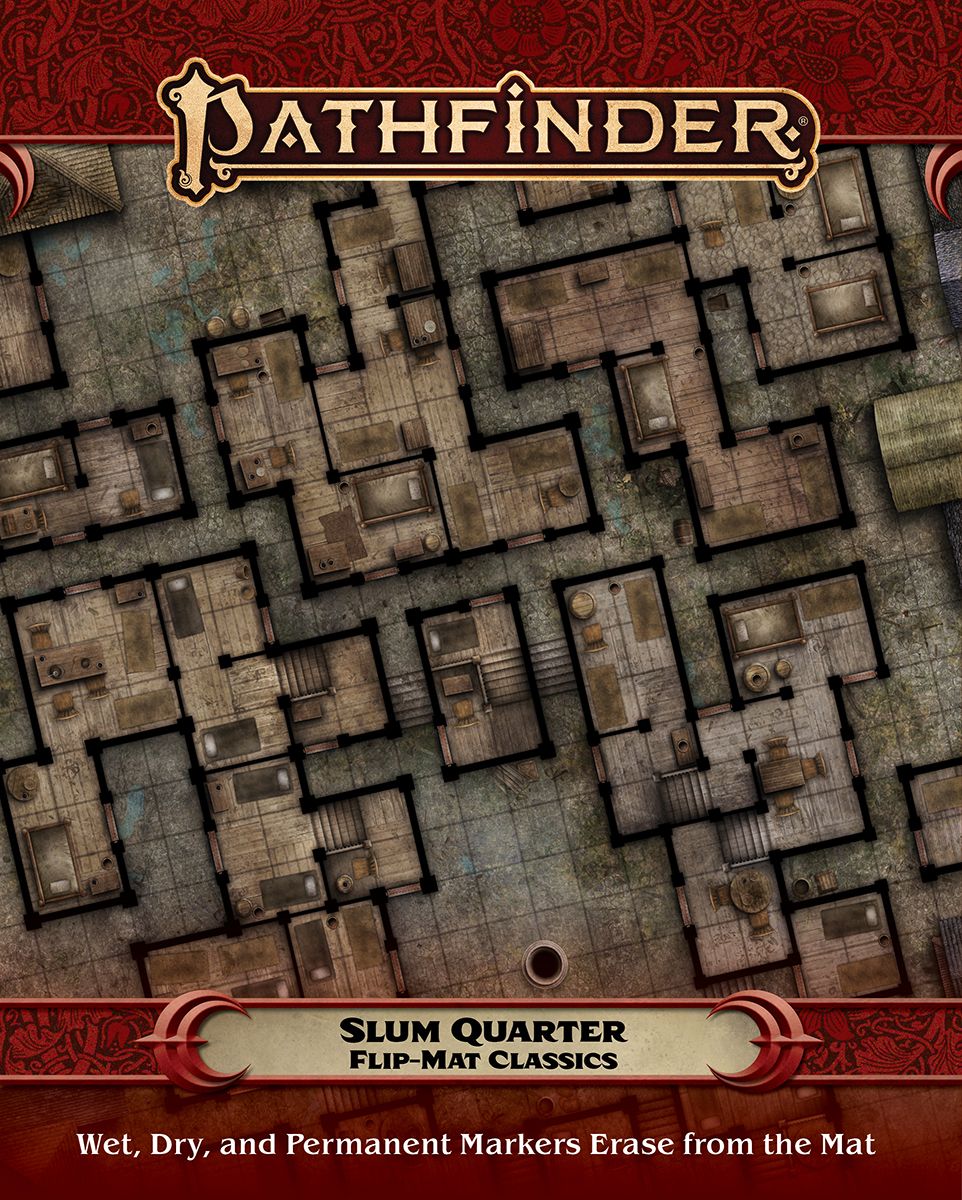 Pathfinder Flip-Mat Classics: Slum Quarter 