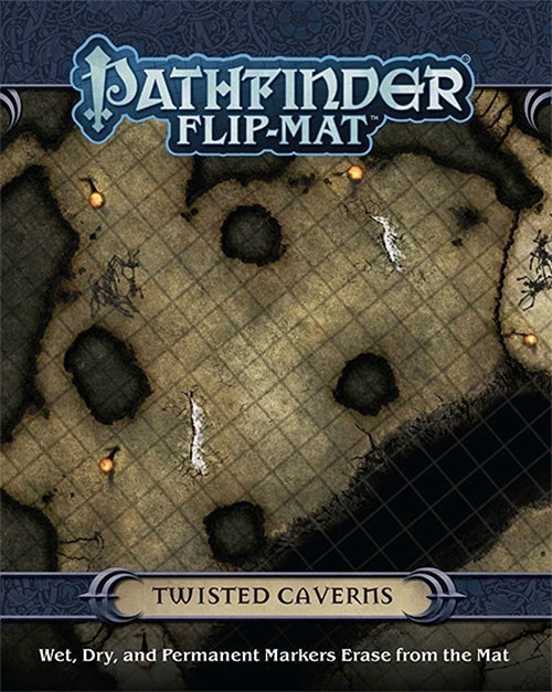 Pathfinder Flip-Mat: Twisted Caverns 