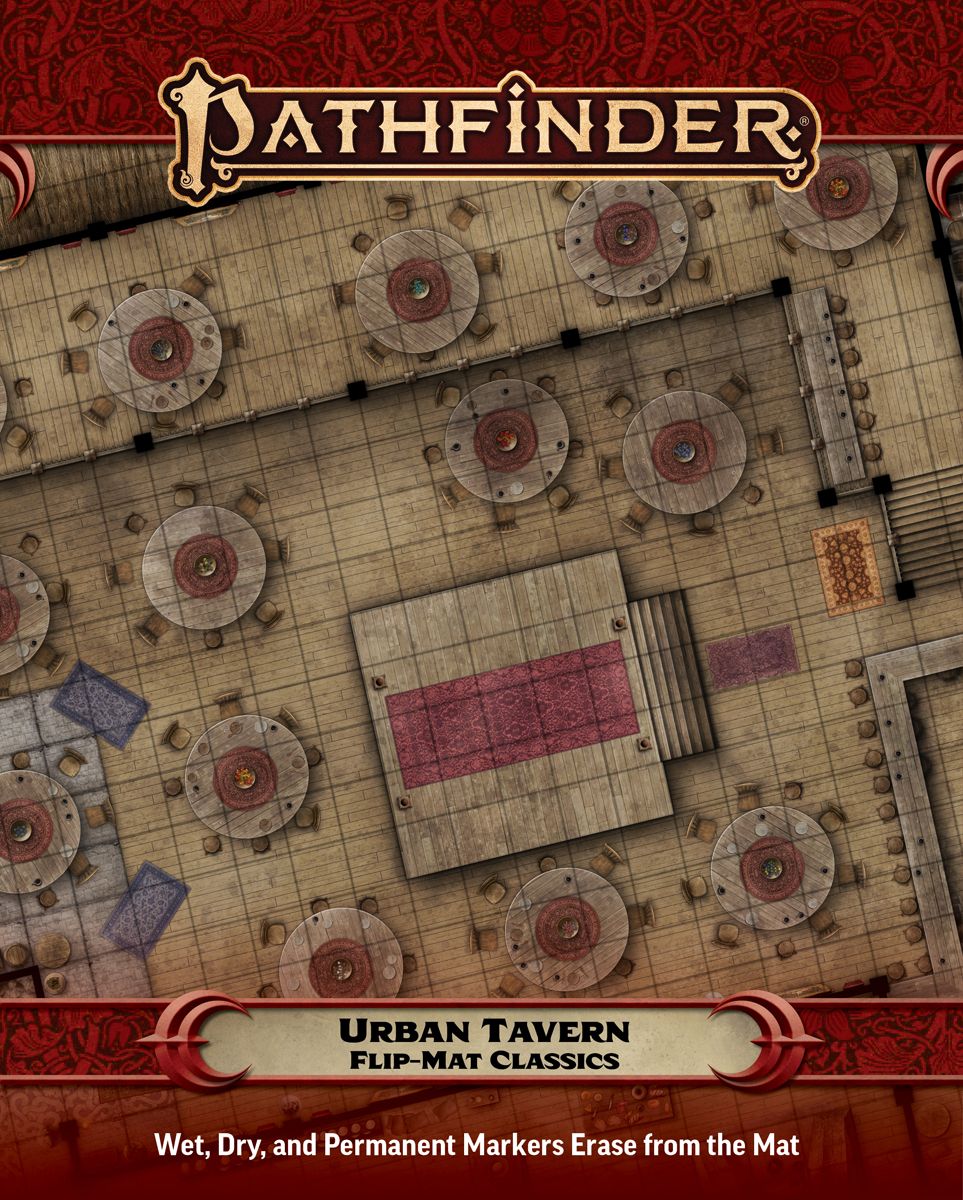 Pathfinder Flip-Mat Classics: Urban Tavern 