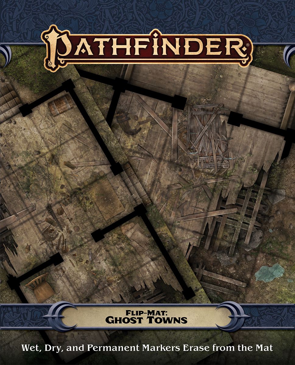 Pathfinder Flip-Mat: Ghost Towns 