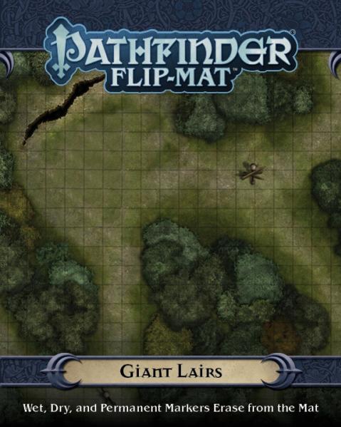 Pathfinder Flip-Mat: Giant Lairs 