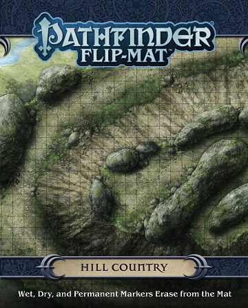 Pathfinder Flip-Mat: Hill Country 