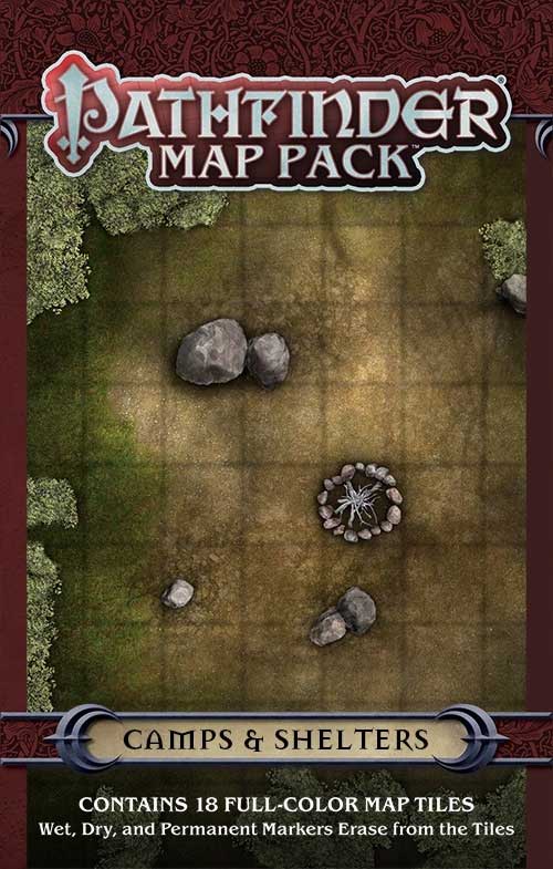 Pathfinder Map Pack: Camps & Shelters 