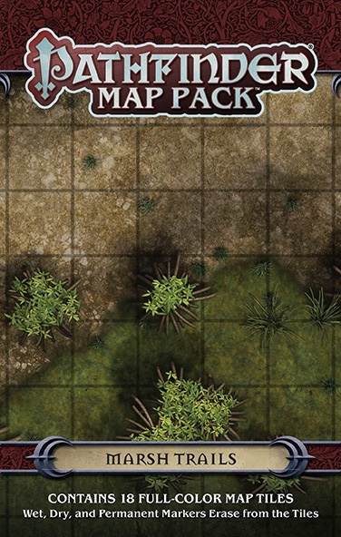 Pathfinder Map Pack: Marsh Trails 