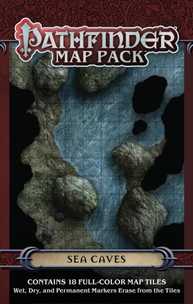 Pathfinder Map Pack: Sea Caves 