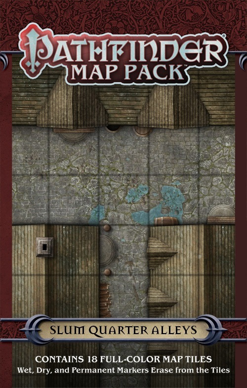 Pathfinder Map Pack: Slum Quarter Alleys 