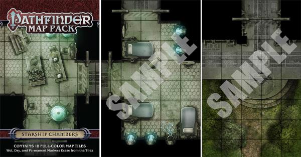 Pathfinder Map Pack: Starship Chambers 