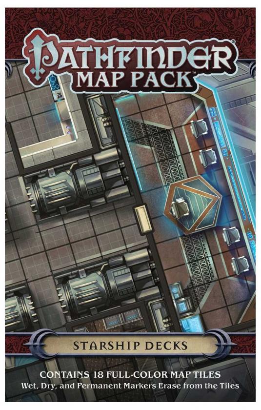 Pathfinder Map Pack: Starship Decks 