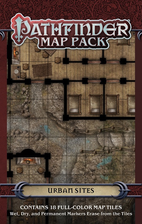Pathfinder Map Pack: Urban Sites 