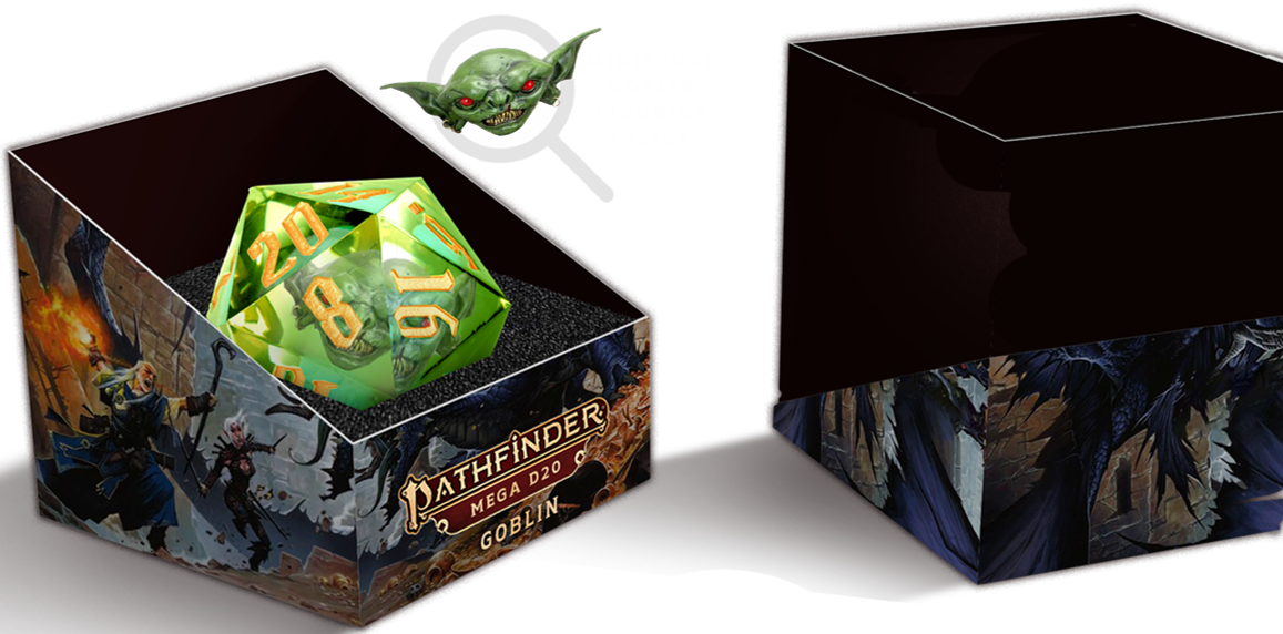 Pathfinder Mega Dice Goblin Mammoth 55MM 